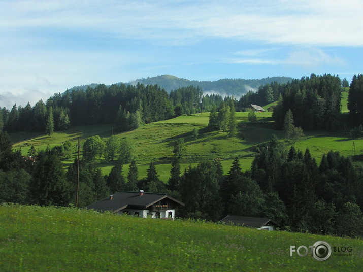 Austrijas Alpu panorāmas