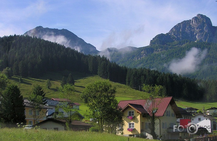 Austrijas Alpu panorāmas