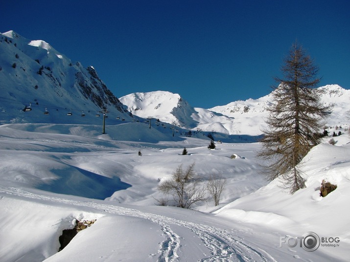 Saulaina diena Dolomītos