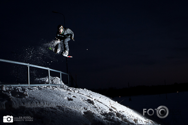 Snowboarding