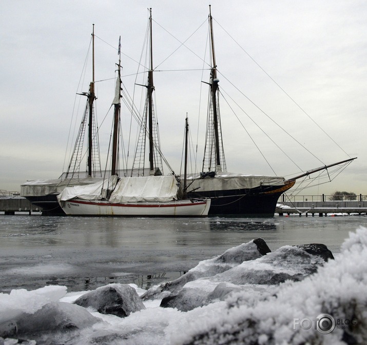 Kāda Vikingu jahta.