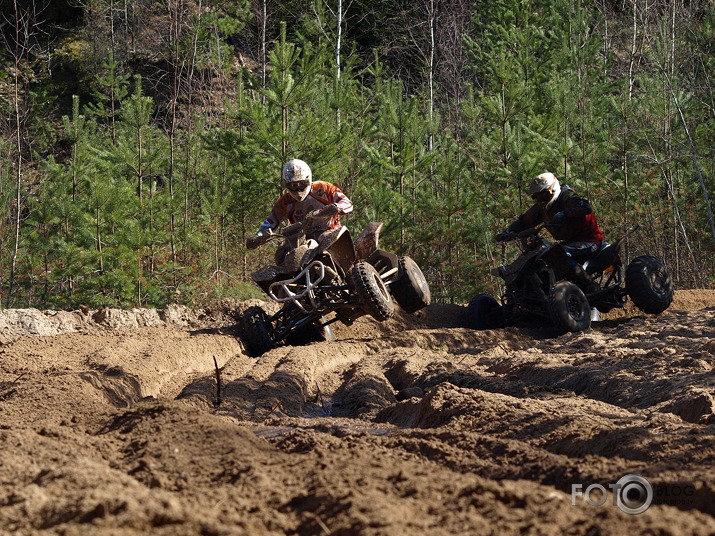 Latvijas čempionāta otrais un Baltijas čempionāta pirmais posms Endurokrosā. kvadras