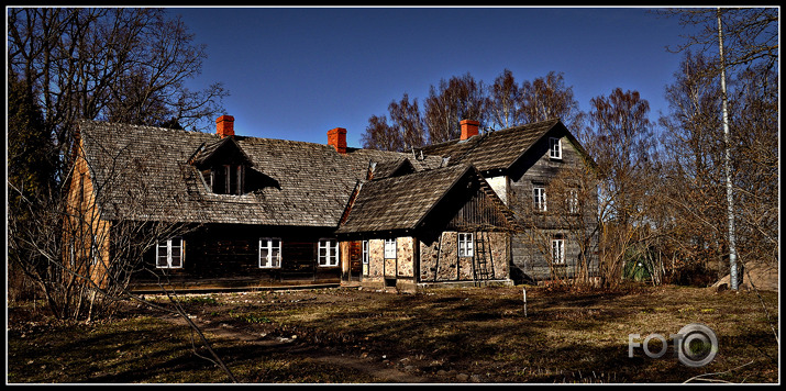 Eduarda Veidenbauma muzeja apkārtnē.