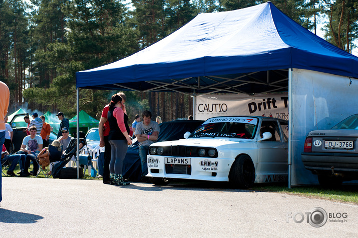 LAK-Y drift komandas šovs drag race 2011