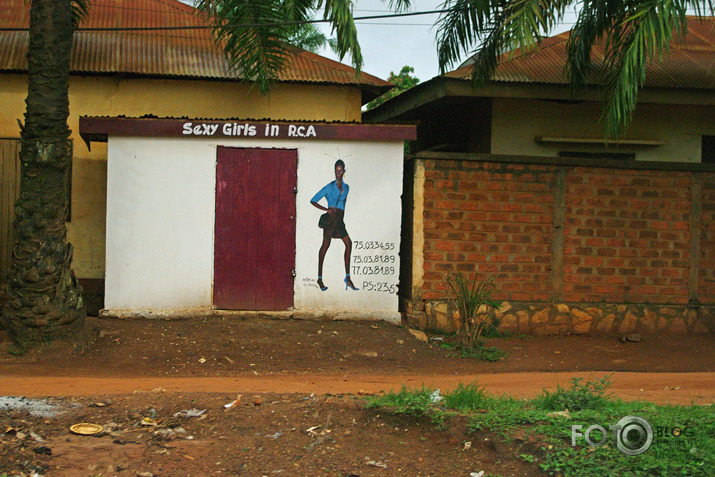 Ceļojuma piezīmes - Bangui, Centrālāfrikas Republika; 2011. gada maijs.