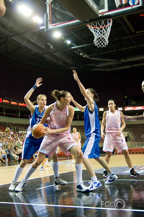 Basketbols Latvija - Slovākija 77-80