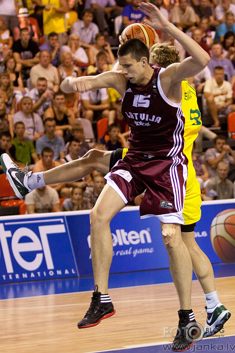 Latvija - Austrālija 78:68