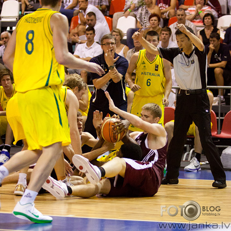 Latvija - Austrālija 78:68