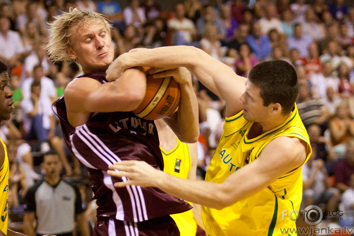 Latvija - Austrālija 78:68