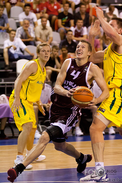 Latvija - Austrālija 78:68