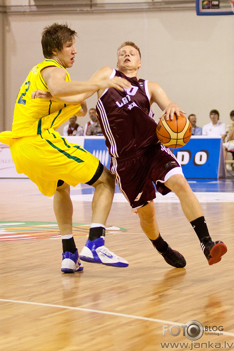 Latvija - Austrālija 78:68