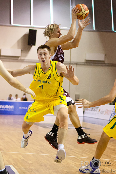 Latvija - Austrālija 78:68