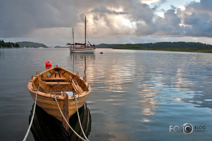 vakars fjordā