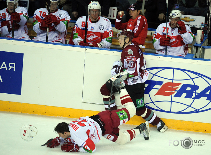 Rīgas "Dinamo" tiekas ar Maskavas "Spartak" komandu