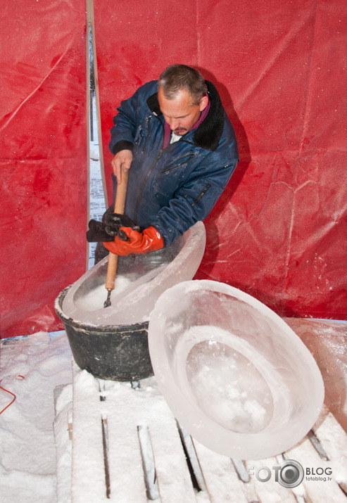 KLĀT 14. STARPTAUTISKAIS LEDUS SKULPTŪRU FESTIVĀLS 2012