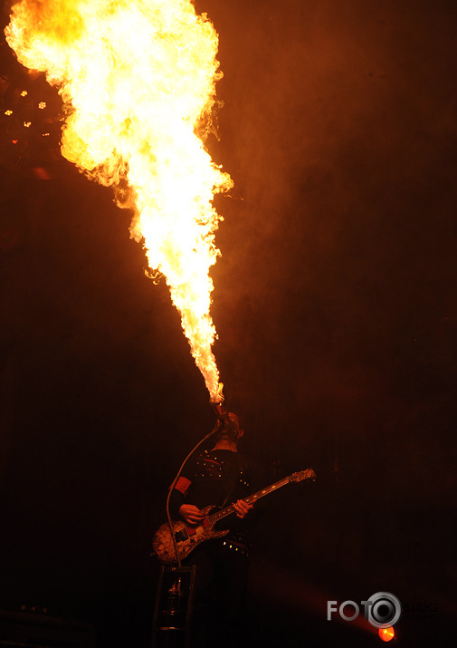 Grupas "Rammstein" koncerts "Arēnā Rīga"