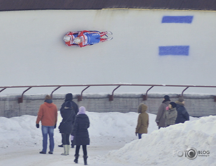 PK kamaniņās Siguldas bobsleja trasē 18.februāri.