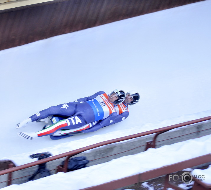 PK kamaniņās Siguldas bobsleja trasē 18.februāri.