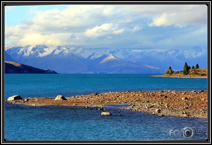  Mistiskā TEKAPO ezera ietekme