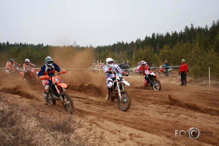 Latvijas un Baltijas Cross Country 1.posms Ķesterciemā (solo) 07.04.12