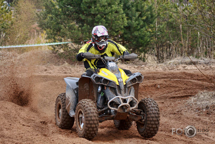 Latvijas un Baltijas Cross Country 1.posms Ķesterciemā (kvadras,apbalvošana) 07.04.12