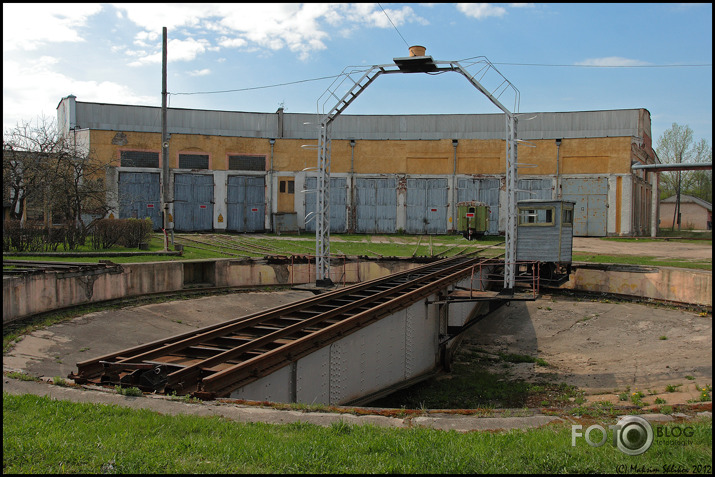 2012.05.06. Railway enthusiasts in Gulbene