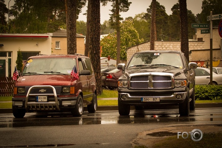 Amerikāņu auto salidojums "Saulkrasti 2012. Wanted!"