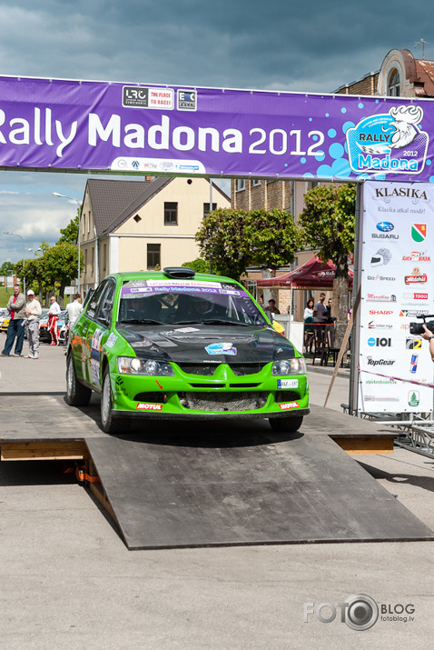 Rally Madona 1.diena