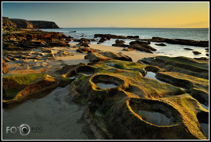 Playa de Poto. Bēguma ainava