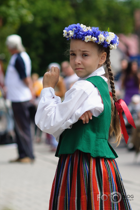 Talsi vasaras un dienas vidū.