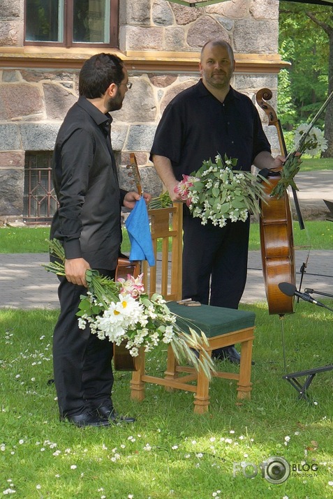 Otrās muzikālās brokastis pie Siguldas jaunās pils