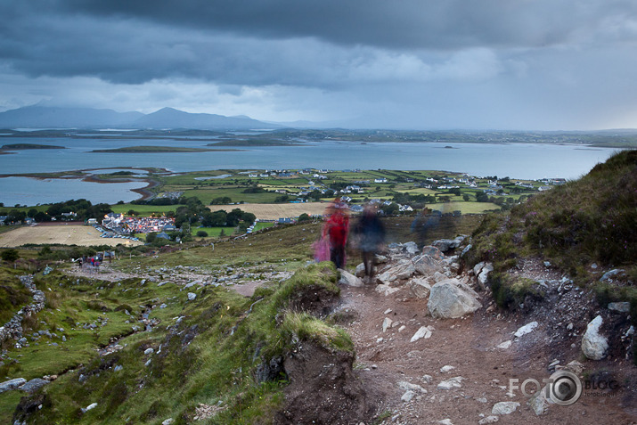 Akmeņainais ceļš uz Croagh Patrick