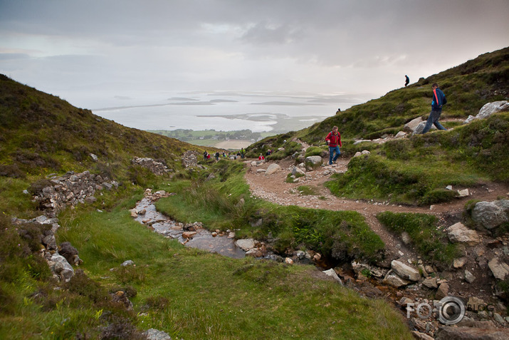 Akmeņainais ceļš uz Croagh Patrick