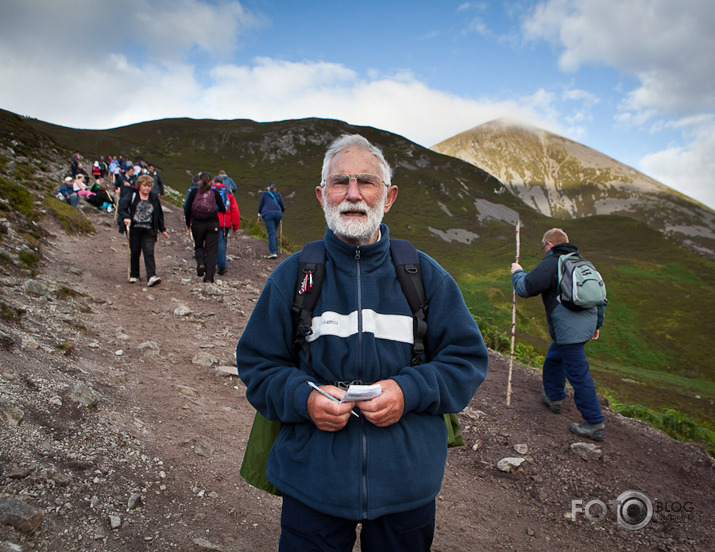 Akmeņainais ceļš uz Croagh Patrick