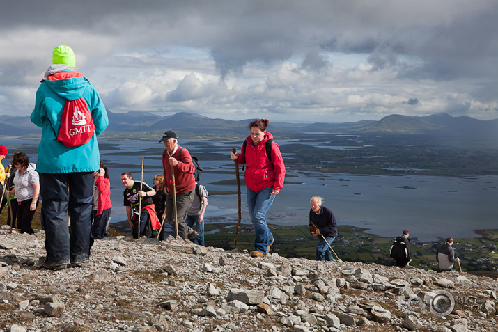 Akmeņainais ceļš uz Croagh Patrick II