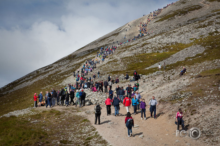 Akmeņainais ceļš uz Croagh Patrick II