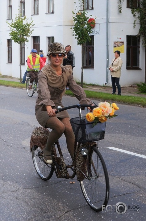 Vienības velobrauciens - starta mirkļi