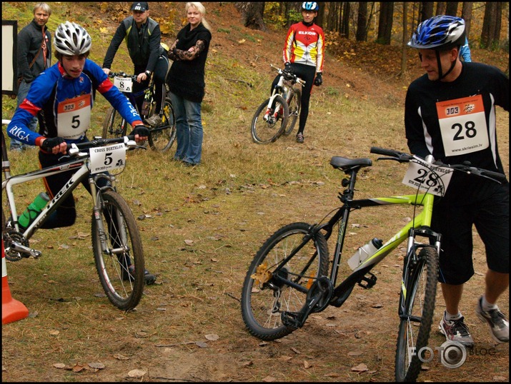 Krosduatlona " FOREST MAN 2012 " otrā daļa - VELO