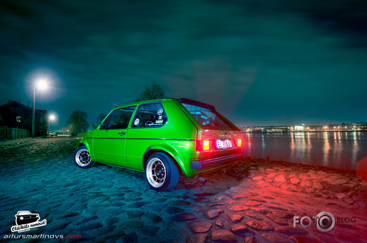 VW Golf MK1 pirms ziemas miega