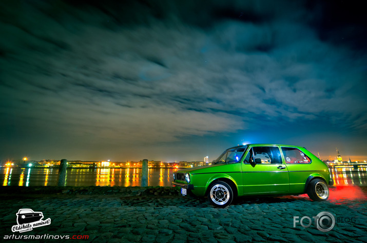 VW Golf MK1 pirms ziemas miega