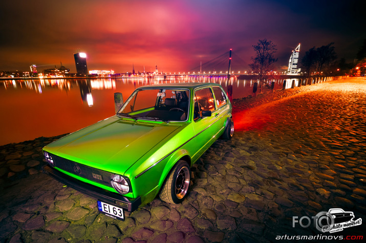 VW Golf MK1 pirms ziemas miega