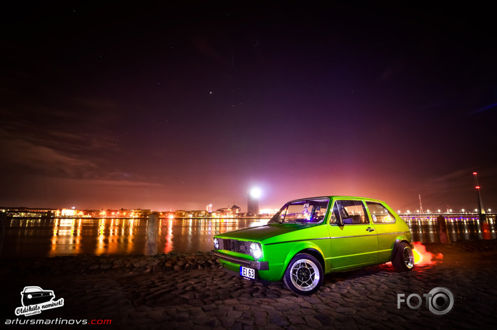 VW Golf MK1 pirms ziemas miega