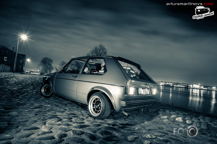 VW Golf MK1 pirms ziemas miega