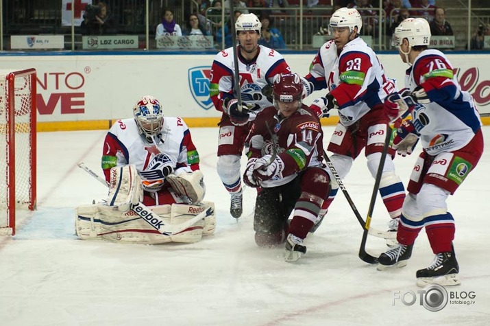 Rīgas "Dinamo" pret Jaroslavļas "Lokomotiv" 1:2