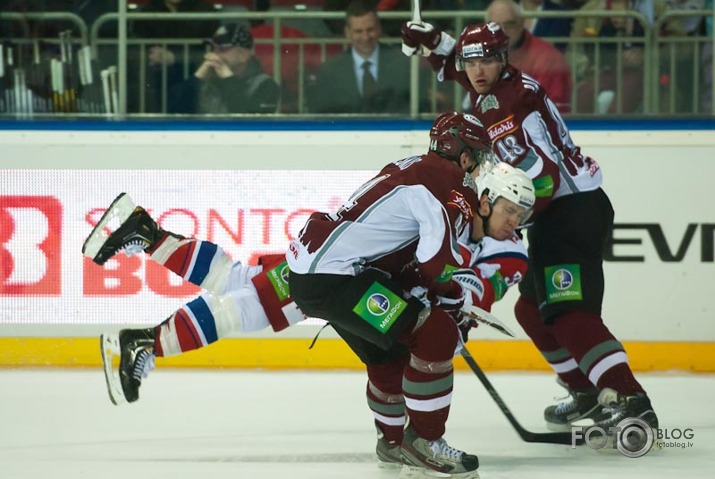 Rīgas "Dinamo" pret Jaroslavļas "Lokomotiv" 1:2