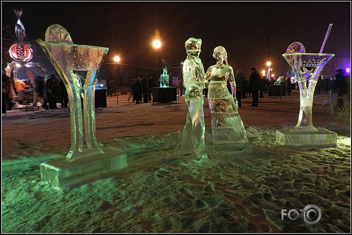 Jelgavas 14. ledus skulptūru festivāls.., 12.02.2012.