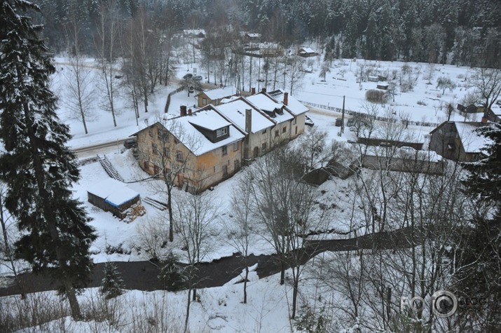 Līgatnes papīrfabrikas ciematā