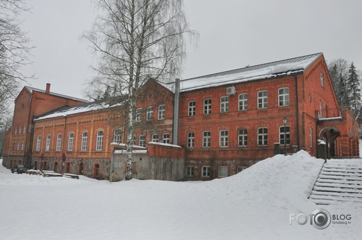 Līgatnes papīrfabrikas ciematā