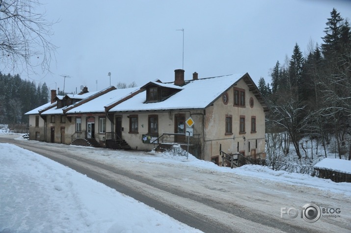 Līgatnes papīrfabrikas ciematā