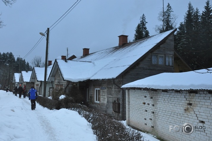 Līgatnes papīrfabrikas ciematā